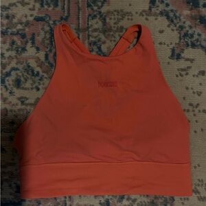lululemon athletica High-Neck Sports Bra - Coral
